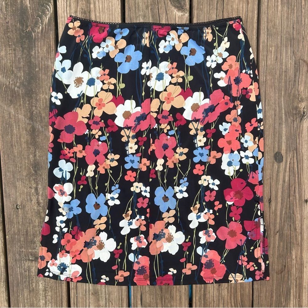 Vintage Rampage Clothing Floral Slip Skirt